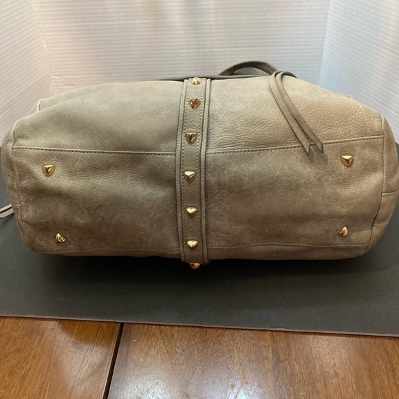 BOTKIER Legacy TRIGGER GREY LEATHER SATCHEL SHOULDERBAG​ - Picture 7 of 8